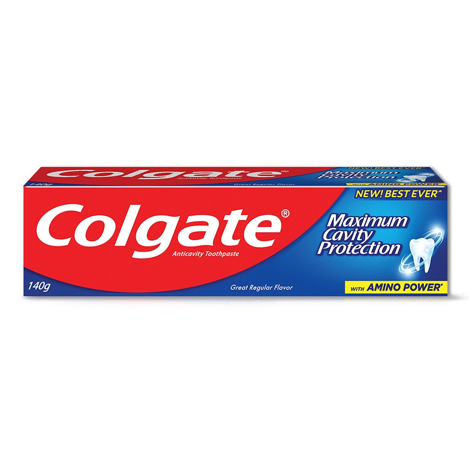Colgate Great Regular Flavor With Amino Power Toothpaste 140g - Southstar Drug